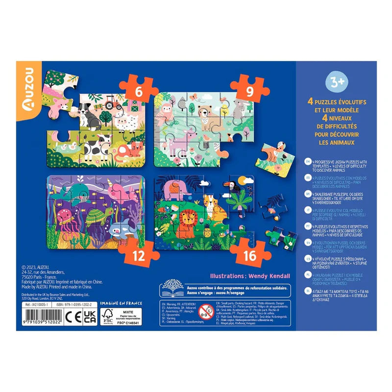 Mes 4 Puzzles Évolutifs