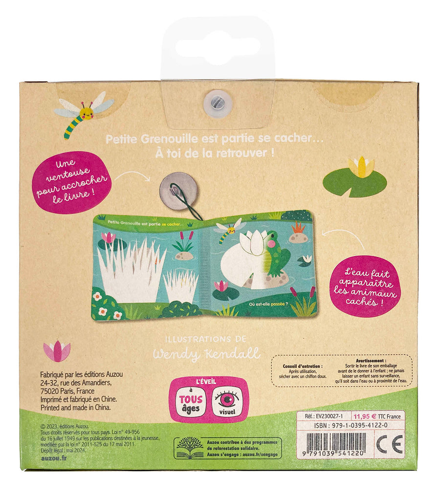 Cache-Cache Sous l’Océan - Mon Livre de Bain Magique