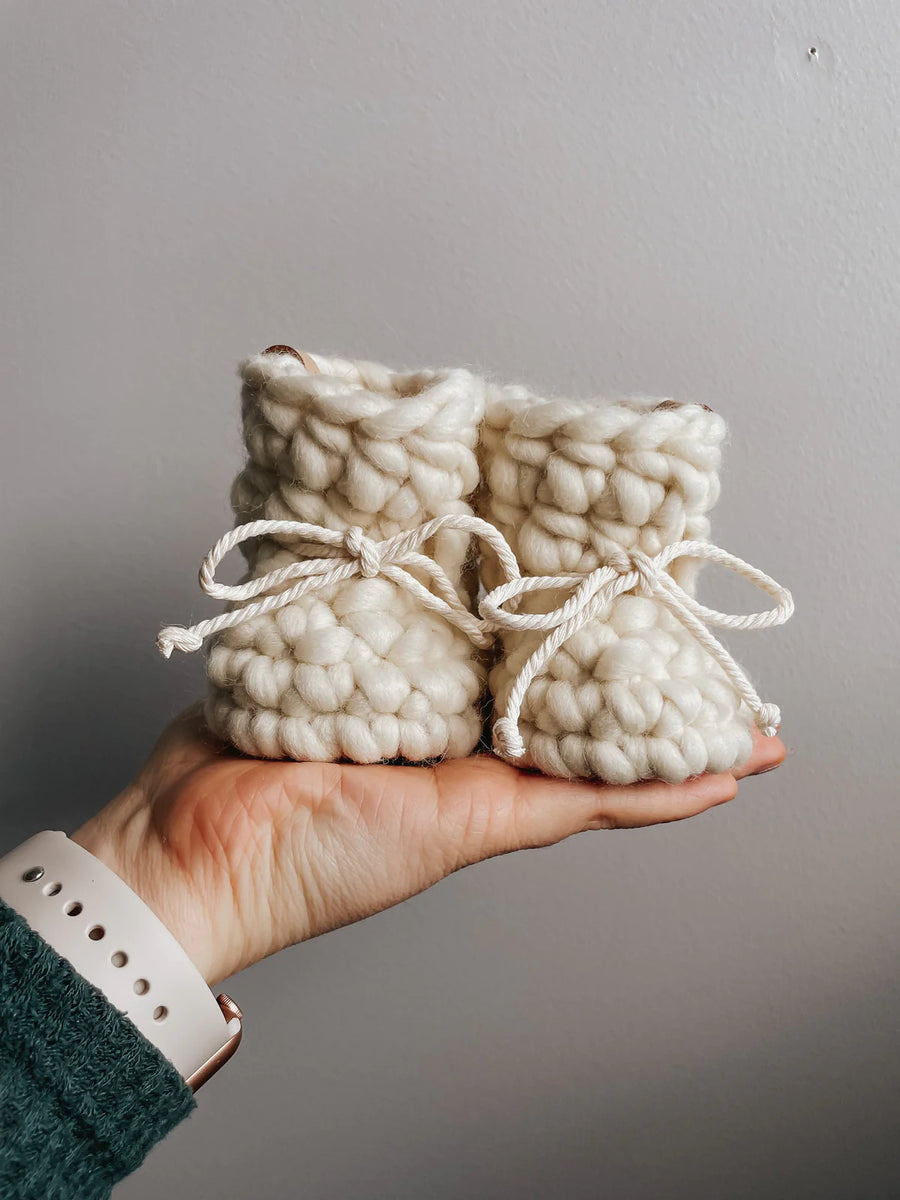 Wool slippers - cotton