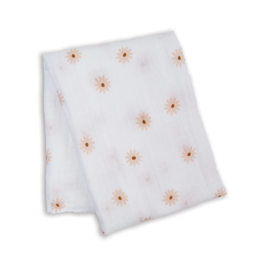 Doudou mousseline - 100% Coton - Marguerites