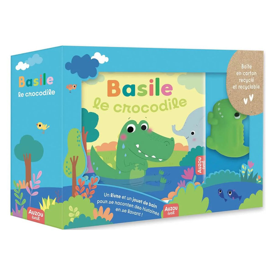Ensemble de Bain - Basile le Crocodile