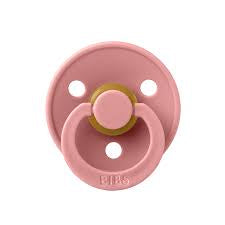 Suce BIBS en Caoutchouc - Rose Poudre - 0-6 mois