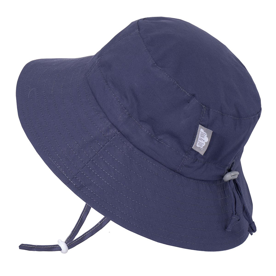 Chapeau de Soleil en Coton - Bucket Hat - Marine