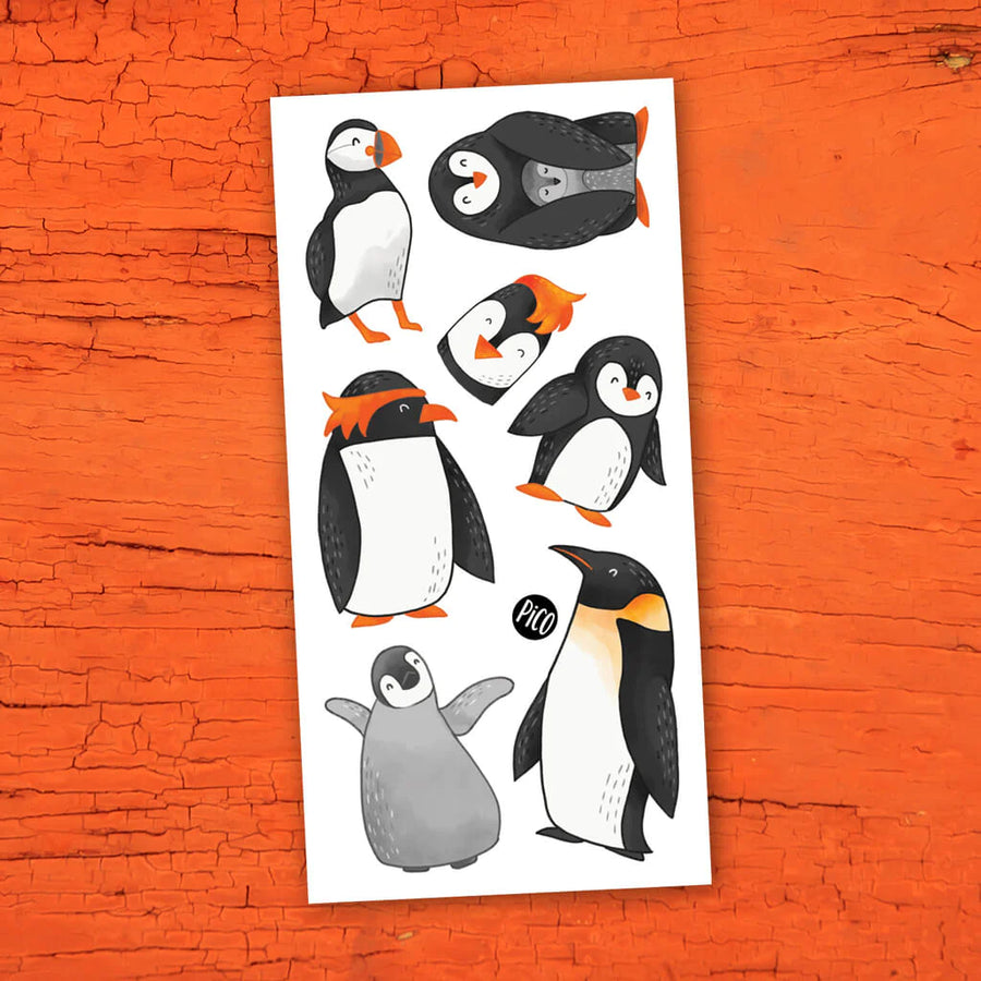 Temporary Tattoos - Penguins