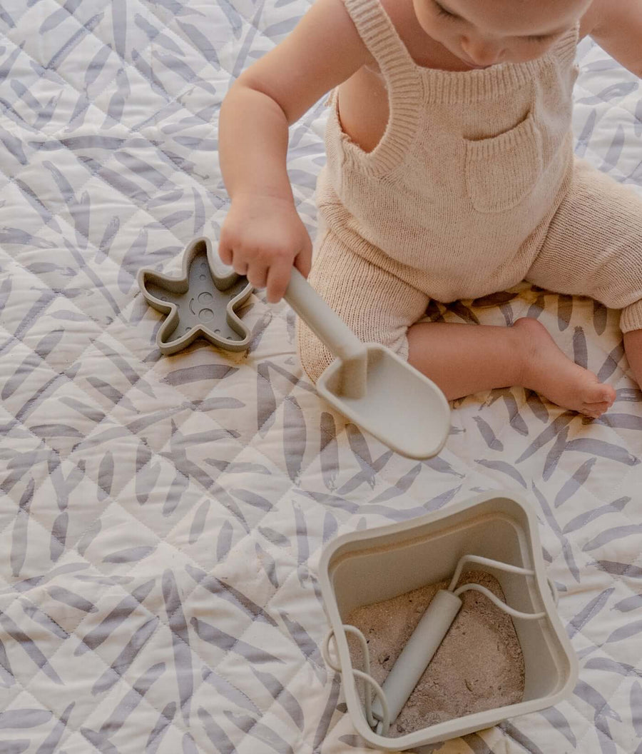 Tapis de Jeu en Coton Biologique - Stone