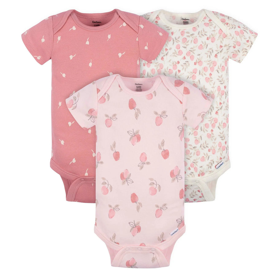 Newborn Onesie Set - Floral (3-Pack)