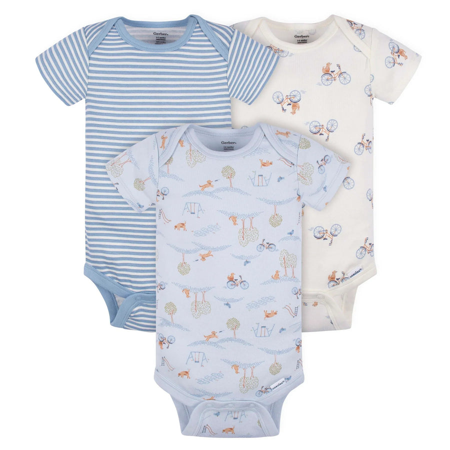 Newborn Onesie Set - Floral (3-Pack)