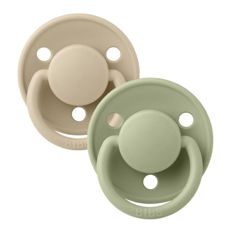 Suces BIBS en Silicone - Vanille/Sauge (De Lux)