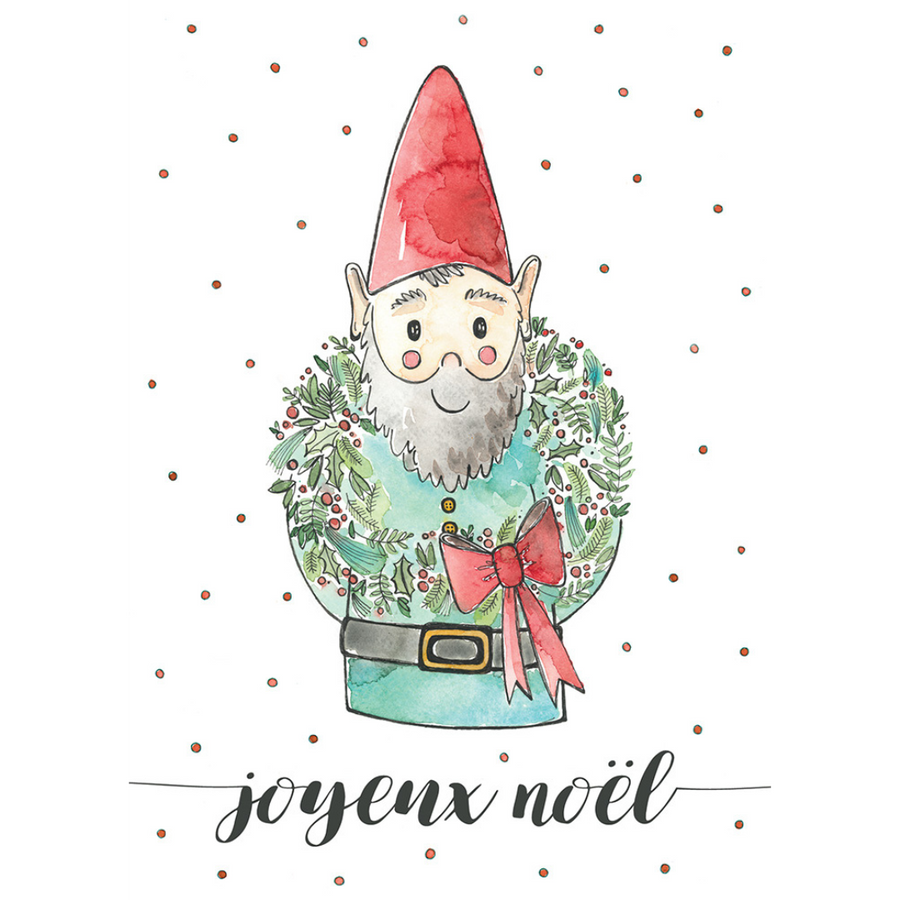 Greeting Card - Elf Merry Christmas