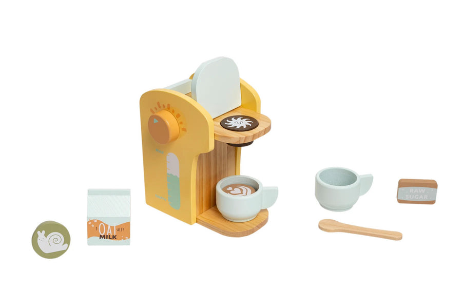 Ensemble Barista - Machine à Espresso en Bois