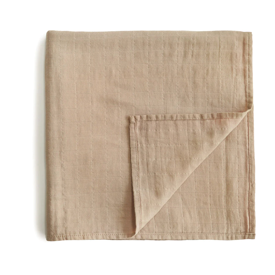 Ultra-Soft Muslin Blanket - Organic Cotton - Fog