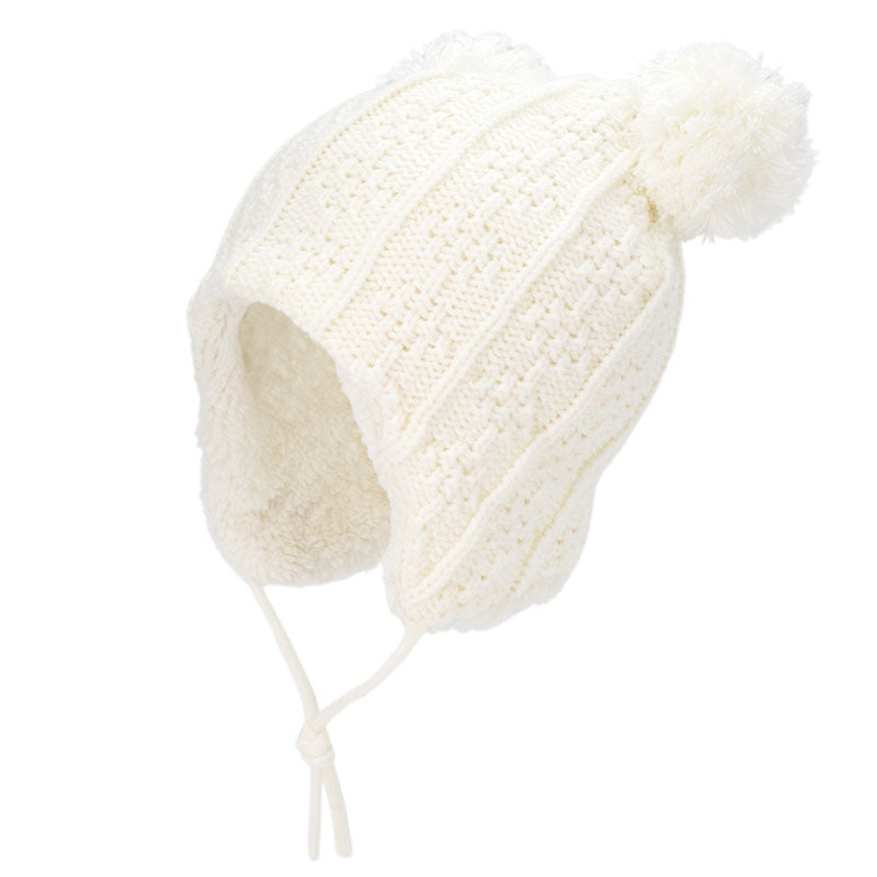 Toque Teddy Pooh in Wool - Cream