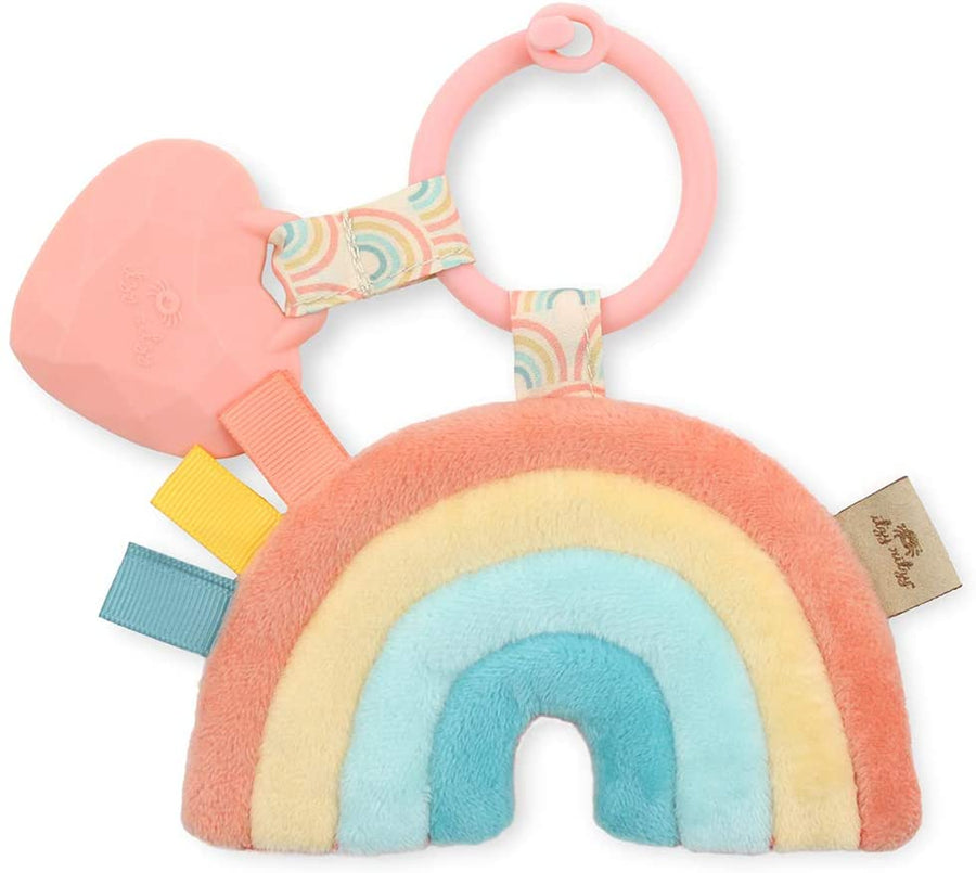 Copain Peluche + Dentition - Arc-en-Ciel