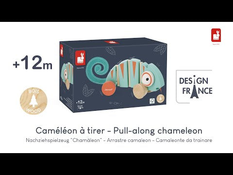 Jouet Caméléon à Tirer