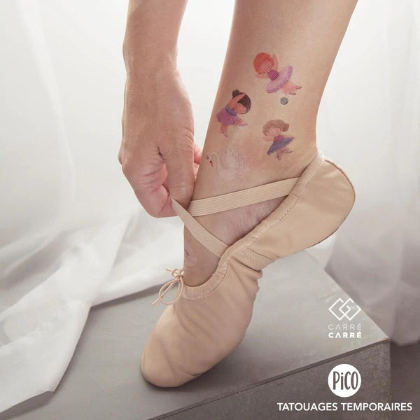 Tatouages temporaires - Ballerines Coquines