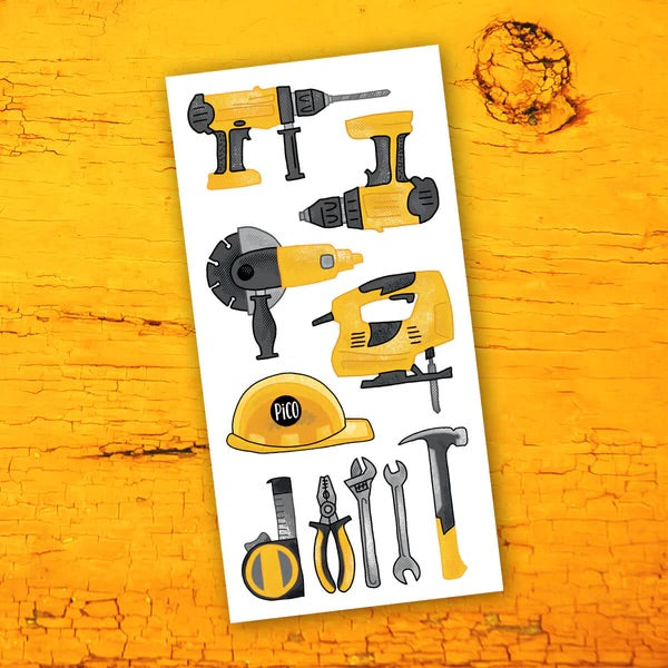 Tatouages temporaires - Outils de Construction