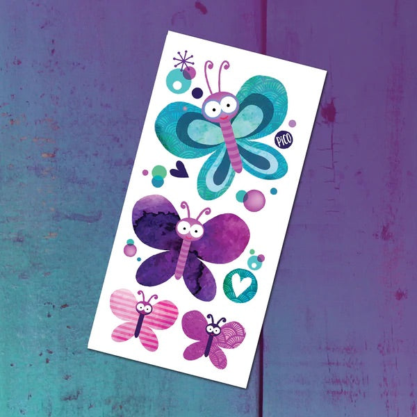 Temporary Tattoos - Pretty Butterflies